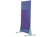 Louvre panel single sided starter bin rack 2100H Louvre panel single sided starter bin rack 2100H
