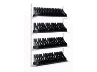 Topshelf starter unit c/w 12 adj book racks blue Topshelf starter unit c/w 12 adj book racks blue