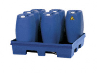 PE pallet style sump, no grid. 1200x1200x265