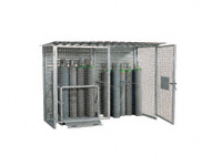 Gas cylinder cage, 3050x1300x2250H