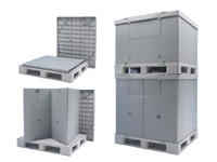 GoBox 1210 Hygienic High Folding Box 1050L