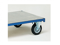 Zinc plated steel covering for modular trolleys Zinc plated steel covering for modular trolleys