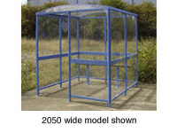 Clear dome Smoking Shelter, maximum 9 person cap Clear dome Smoking Shelter, maximum 9 person cap