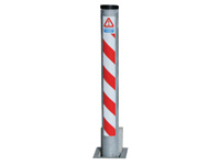 Heavy Duty Retractapost Bollard, galvanised
