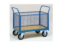 Platform Trolley 1030x500mm with 4 mesh sides Platform Trolley 1030x500mm with 4 mesh sides
