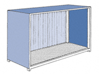 3 x 1000litre IBC Container Storage Unit