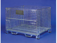 Heavy duty mesh collapsible cage pallet 1000mm D Heavy duty mesh collapsible cage pallet 1000mm D