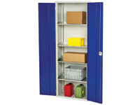 Workshop storage cupboard with 4 shelves Workshop storage cupboard with 4 shelves
