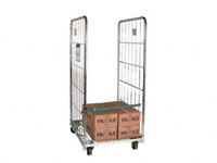 2 sided demountable roll container 1520mm high
