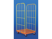 2 sided plastic based roll container 1630mm high