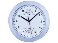 250mm Quartz Wall Clock and Weather Centre