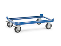 Pallet dolly 1200x800, rubber tyres, 1200kg Pallet dolly 1200x800, rubber tyres, 1200kg
