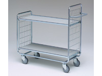 Solid 2-shelf trolley 1120x1380x460, 200kg Solid 2-shelf trolley 1120x1380x460, 200kg
