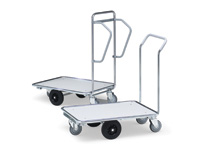 300kg platform trolley 850 x 520 with pram handle 300kg platform trolley 850 x 520 with pram handle