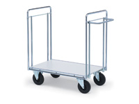 500kg platform trolley 800x520 with double handle 500kg platform trolley 800x520 with double handle