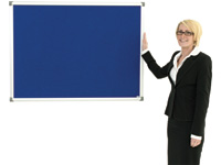 Antibacterial display noticeboard