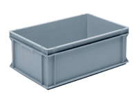Euro stacking container 600Lx400W (min order 20)