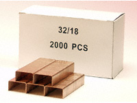 18mm Staples for carton top staplers (pk 2000)