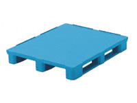Maestro Plastic Pallet with Smooth Deck + Collar Maestro Plastic Pallet with Smooth Deck + Collar