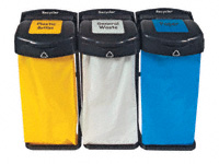3 Recycler Stands & 3x100 bags - specify colour 3 Recycler Stands & 3x100 bags - specify colour