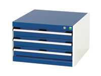 Suspended 3 Drawers Cabinet 400mm high