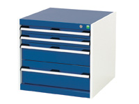 Suspended 4 Drawers Cabinet
