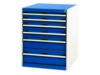 Slide under 6 drawer engineers pedestal