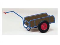 2-wheel Hand Cart, platform 845 x 545mm, 4 sides