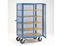 H/D Box Cart 1200x780mm with lockable doors