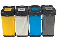 4 Recycler Stands & 4x100 bags - specify colour 4 Recycler Stands & 4x100 bags - specify colour