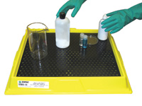 Polyurethane laboratory workbench spill tray Polyurethane laboratory workbench spill tray