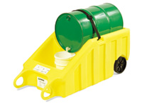 Multi-function mobile transporting drum carrier