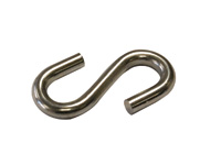 6mm S hooks (pack 10) 6mm S hooks (pack 10)