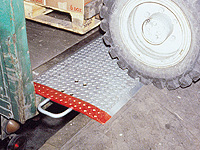 Aluminium Dock Plate 1525x1525 High tensile