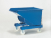 Self-tilting box 2500kg (with wheels)