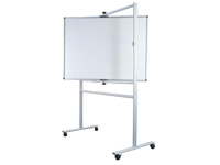 360 degree pivoting mobile whiteboard 1500x1200