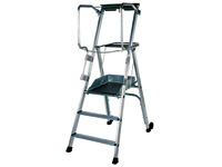Working platform with 2 treads
