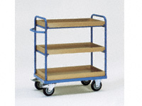 3-shelf H/D Tray Trolley 1000x600mm L x W 3-shelf H/D Tray Trolley 1000x600mm L x W