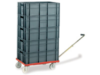 Container dolly with handle c/w 5 containers