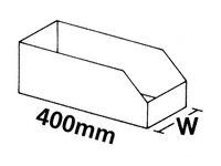 Metric fibreboard K-Bins 400mm x 200mm