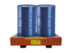 2-drum 235 ltr spillage steel sump pallet