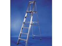 6 Tread Aluminium Platform Steps BS2037 Class1
