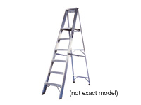 8 Tread Aluminium Platform Steps BS2037 Class1