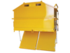 Tidy secure steel skip bin 1.5m3, 350kg capacity