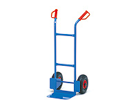 Steel Sack Truck, pneumatic tyres, 200kg cap. Steel Sack Truck, pneumatic tyres, 200kg cap.