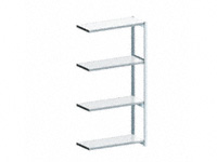 FST shelving, 2000x1000x500 extension bay, open