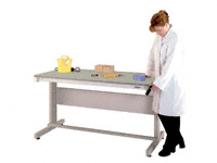 Adjustable height Workbench 1200x750 Laminate top