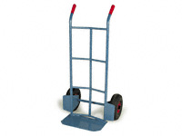 Standard steel Sack Truck, pneumatic tyres