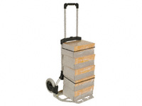Fold flat aluminium truck with 90kg capacity Fold flat aluminium truck with 90kg capacity