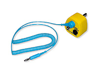 Static control bench earth lead & 3 pin plug